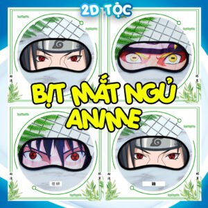 Bịt mắt ngủ Anime Manga Naruto – Phụ Kiện Anime By 2D Tộc Shop