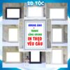 (In theo yêu cầu) Khung Ảnh Treo Tường, Để Bàn 10x15, 13x18, A5, A4, A3 Mặt Mica kèm chân đế/Đinh 3 chân(2)