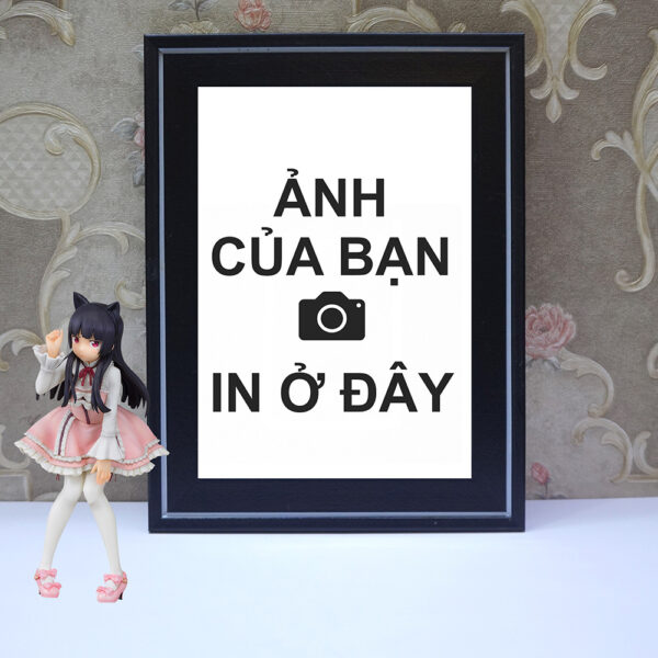 (In theo yêu cầu) Khung Ảnh Treo Tường, Để Bàn 10x15, 13x18, A5, A4, A3 Mặt Mica kèm chân đế/Đinh 3 chân(2)