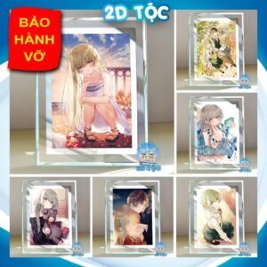 Khung kính Anime Manga Cecilia và Lawrence Shiro Seijo to Kuro Bokushi  - để bàn by 2D Tộc Shop