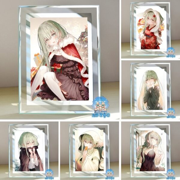 Khung kính Anime Manga Cecilia và Lawrence Shiro Seijo to Kuro Bokushi  - để bàn by 2D Tộc Shop