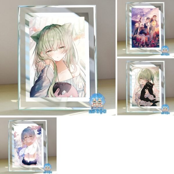 Khung kính Anime Manga Cecilia và Lawrence Shiro Seijo to Kuro Bokushi  - để bàn by 2D Tộc Shop