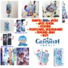 Tổng hợp Poster Postcard Móc khóa Standee Khung ảnh Bút Ganyu Game Genshin Impact - 2D Tộc Shop
