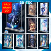 Khung ảnh Mica trong suốt Kích thước A4,A5 In hình Focalors (Furina) Game Genshin Impact đế lùa dày trong suốt - 2D