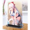 Khung ảnh Mica trong suốt Kích thước A4,A5 In hình Anime Manga Light Novel Seiken Gakuin no Maken Tsukai đế lùa màu đen