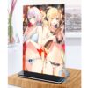 Khung ảnh Mica trong suốt Kích thước A4,A5 In hình Anime Manga Light Novel Seiken Gakuin no Maken Tsukai đế lùa màu đen