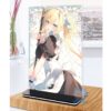 Khung ảnh Mica trong suốt Kích thước A4,A5 In hình Anime Manga Light Novel Seiken Gakuin no Maken Tsukai đế lùa màu đen