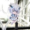 Móc Khóa In Sắc Nét 2 Mặt Ép 2 Lớp Mica Anime Học viện ma vương The Misfit of Demon King Maou Gakuin no Futekigousha