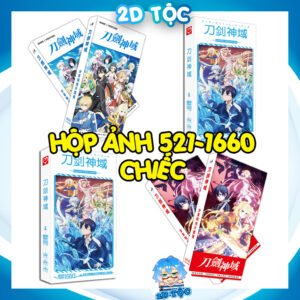 Hộp ảnh 340-1660 cái Postcard LOMO Sticker Anime Manga Light Novel Sword Art Online - Hộp ảnh LOMO 2D Tộc Shop
