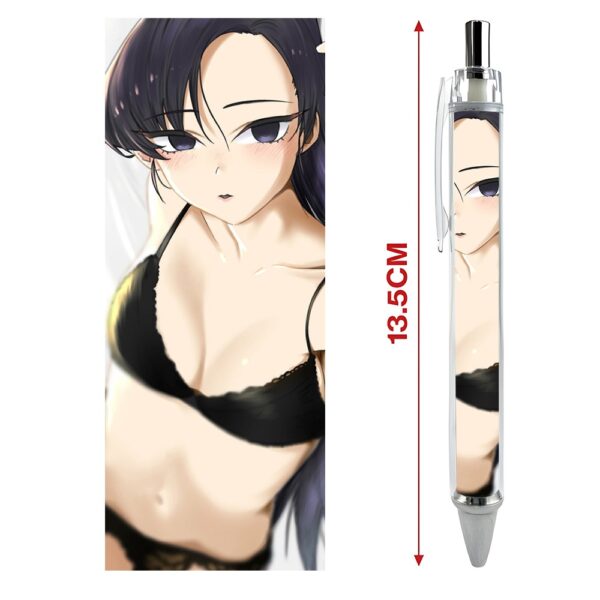 Bút viết In hình Anime Manga Komi Nữ Thần Sợ Giao Tiếp - Hình in sắc nét - Bút Gel ngòi 0.5mm by 2D Tộc Shop