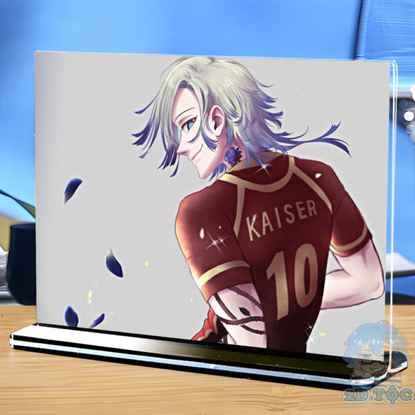 shopee-22678461729-2 Khung ảnh Mica trong suốt Kích thước A4,A5 In hình Anime Manga Blue Lock đế lùa màu đen - 2D Tộc Shop