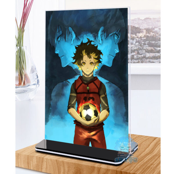 shopee-22678461729-7 Khung ảnh Mica trong suốt Kích thước A4,A5 In hình Anime Manga Blue Lock đế lùa màu đen - 2D Tộc Shop
