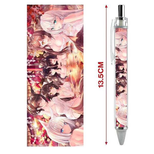 Bút viết In hình Game Azur Lane (2) - Hình in sắc nét - Bút Gel ngòi 0.5mm by 2D Tộc Shop