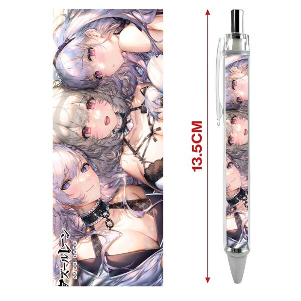 Bút viết In hình Game Azur Lane (2) - Hình in sắc nét - Bút Gel ngòi 0.5mm by 2D Tộc Shop
