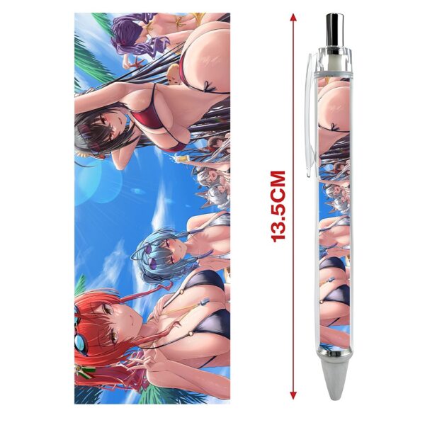 Bút viết In hình Game Azur Lane (2) - Hình in sắc nét - Bút Gel ngòi 0.5mm by 2D Tộc Shop