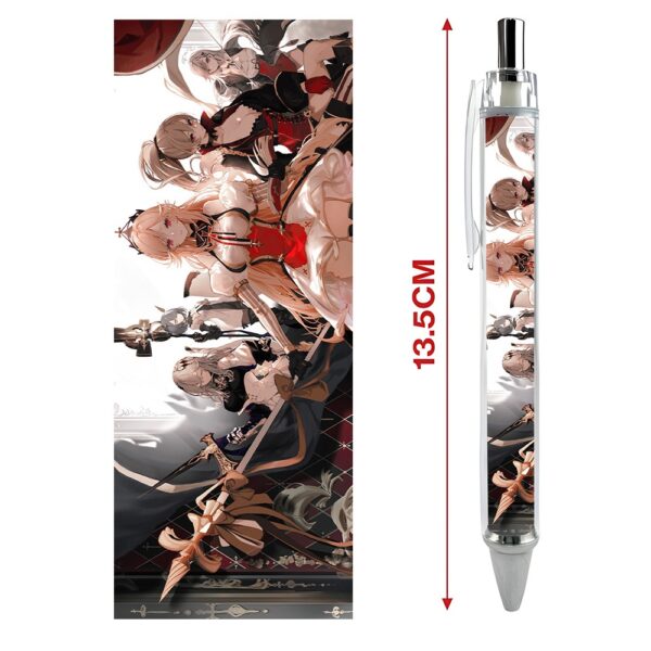Bút viết In hình Game Azur Lane (1) - Hình in sắc nét - Bút Gel ngòi 0.5mm by 2D Tộc Shop