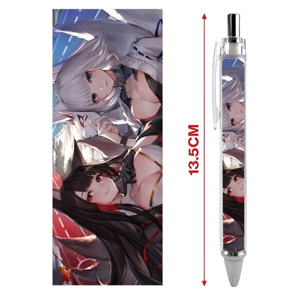 Bút viết In hình Game Azur Lane (1) - Hình in sắc nét - Bút Gel ngòi 0.5mm by 2D Tộc Shop