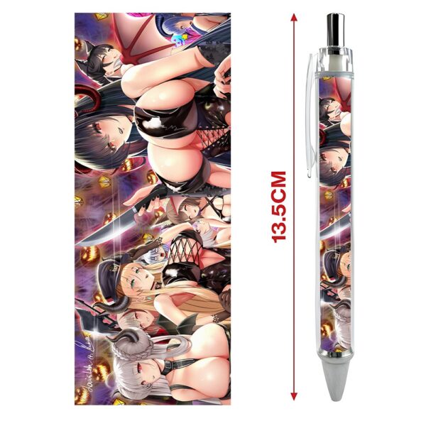 Bút viết In hình Game Azur Lane (1) - Hình in sắc nét - Bút Gel ngòi 0.5mm by 2D Tộc Shop