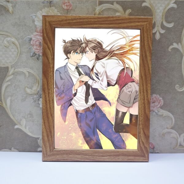 Khung Ảnh Treo Tường, Để Bàn 10x15, 13x18, A5, A4, A3 Mặt Mica Anime Manga Thám tử lừng danh Conan(1) - kèm chân đế/Đinh