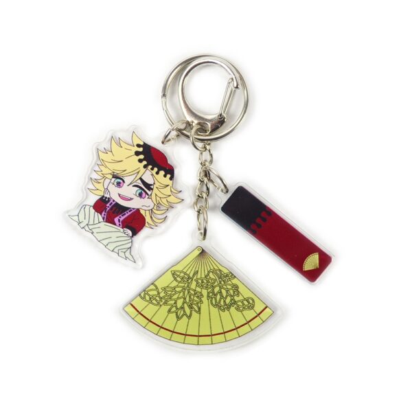 Móc Khóa Mica Trong Suốt In 2 Mặt Sắc Nét Anime Manga Chùm 3 miếng Kimetsu no Yaiba Thanh Gươm Diệt Quỷ– 2D Tộc Shop