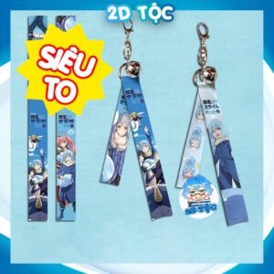 Móc Khóa Dây Chuông Siêu To Anime Manga Chuyển sinh thành Slime Móc khóa dây vải Móc khóa vải – 2D Tộc Shop
