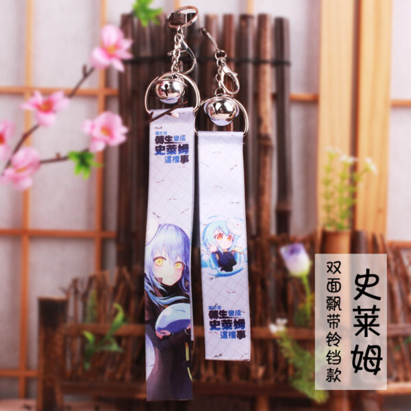 Móc Khóa Dây Chuông Siêu To Anime Manga Chuyển sinh thành Slime Móc khóa dây vải Móc khóa vải – 2D Tộc Shop