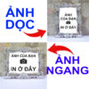 (In theo yêu cầu) Khung Ảnh Treo Tường, Để Bàn 10x15, 13x18, A5, A4, A3 Mặt Mica kèm chân đế/Đinh 3 chân (1)