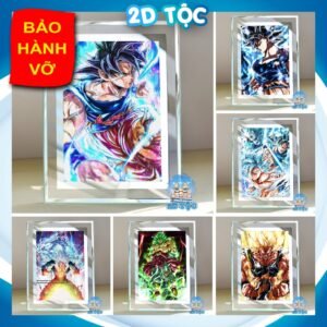 Khung ảnh kính Anime Manga Dragon Ball 7 Viên Ngọc Rồng kích thước A4 A5 13x18 by 2D Tộc Shop