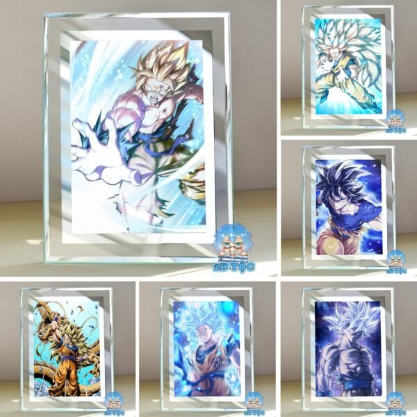 Khung ảnh kính Anime Manga Dragon Ball 7 Viên Ngọc Rồng kích thước A4 A5 13x18 by 2D Tộc Shop
