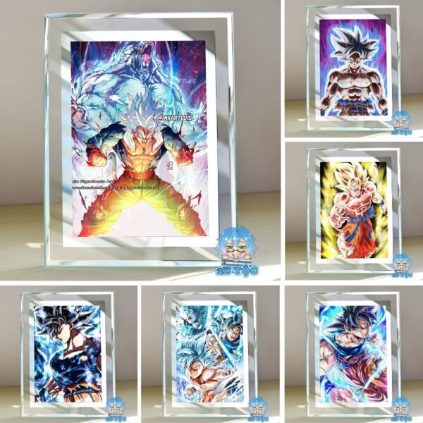 Khung ảnh kính Anime Manga Dragon Ball 7 Viên Ngọc Rồng kích thước A4 A5 13x18 by 2D Tộc Shop