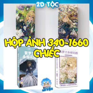 Hộp ảnh 340-1660 cái Postcard LOMO Sticker Anime Manga Light Novel Violet Evergarden - Hộp ảnh LOMO 2D Tộc Shop