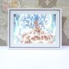 Khung Ảnh Treo Tường, Để Bàn 10x15, 13x18, A5, A4, A3 Mặt Mica Dragon Ball 7 Viên Ngọc Rồng - kèm chân đế/Đinh 3 chân