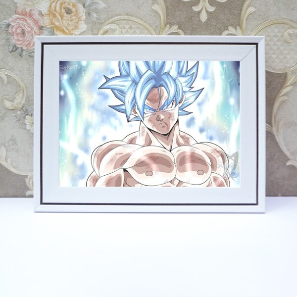 Khung Ảnh Treo Tường, Để Bàn 10x15, 13x18, A5, A4, A3 Mặt Mica Dragon Ball 7 Viên Ngọc Rồng - kèm chân đế/Đinh 3 chân