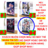 Khung ảnh Mica trong suốt Kích thước A4,A5 In hình Silver Wolf Game Honkai: Star Rail (1) đế lùa màu đen