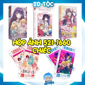 Hộp ảnh 521-1660 cái Postcard LOMO Sticker Anime Manga Light Novel Oshi no Ko Đứa Con Của Thần Tượng - 2D Tộc Shop