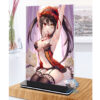 Khung ảnh Mica trong suốt Kích thước A4,A5 In hình Tokisaki Kurumi (1) Anime Manga Date A Live đế lùa màu đen