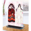 Khung ảnh Mica trong suốt Kích thước A4,A5 In hình Tokisaki Kurumi (1) Anime Manga Date A Live đế lùa màu đen
