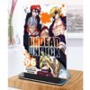 Khung ảnh Mica trong suốt Kích thước A4,A5 In hình Anime Manga Light Novel Undead Unluck đế lùa màu đen - 2D Tộc Shop