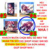 Khung ảnh Mica Kích thước A4,A5 In hình Anime Manga Light Novel Chào mừng đến lớp học đề cao thực lực (1) đế lùa màu đen