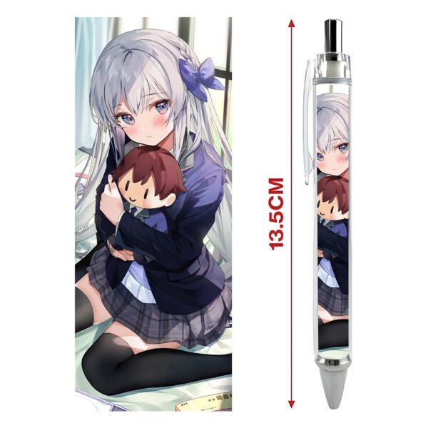 shopee-23156491115-2 Bút viết In hình Vợ Trong Game Của Tôi Là Idol Nổi Tiếng Ngoài Đời Hình in sắc nét - Bút Gel ngòi 0.5mm by 2D Tộc Shop
