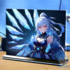 shopee-23180975685-2 Khung ảnh Mica trong suốt Kích thước A4,A5 In hình Anime Manga Light Novel Jingliu Game Honkai: Star Rail đế lùa màu đen