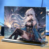 shopee-23180975685-4 Khung ảnh Mica trong suốt Kích thước A4,A5 In hình Anime Manga Light Novel Jingliu Game Honkai: Star Rail đế lùa màu đen