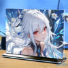 shopee-23180975685-6 Khung ảnh Mica trong suốt Kích thước A4,A5 In hình Anime Manga Light Novel Jingliu Game Honkai: Star Rail đế lùa màu đen