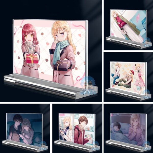 Khung ảnh Mica A4,A5 In hình Anime Manga Light Novel Sống Cùng Em Kế Gimai Seikatsu đế trong suốt - 2D Tộc Shop