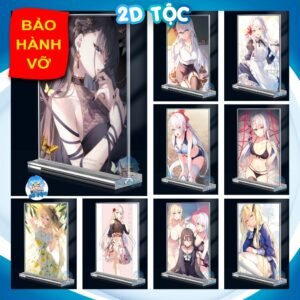 Khung ảnh Mica trong suốt Kích thước A4,A5 In hình Anime Manga Light Novel Seiken Gakuin đế lùa dày trong suốt - 2D Tộc
