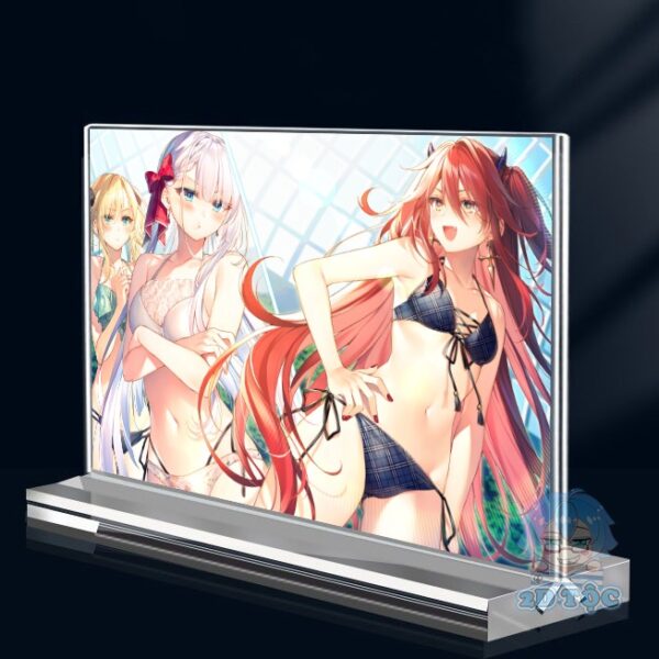 Khung ảnh Mica trong suốt Kích thước A4,A5 In hình Anime Manga Light Novel Seiken Gakuin đế lùa dày trong suốt - 2D Tộc