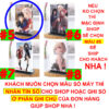 Khung ảnh Mica trong suốt Kích thước A4,A5 In hình Anime Manga Light Novel Lycoris Recoil (1) đế lùa màu đen