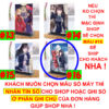Khung ảnh Mica trong suốt Kích thước A4,A5 In hình Anime Manga Light Novel Lycoris Recoil (1) đế lùa màu đen