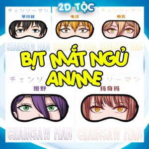 shopee-23340535775-1 Bịt mắt ngủ Anime Manga Chainsaw Man – Phụ Kiện Anime By 2D Tộc Shop