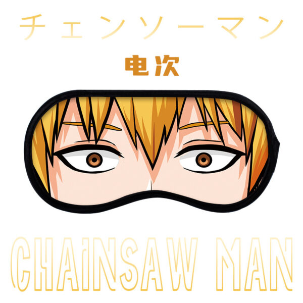 Bịt mắt ngủ Anime Manga Chainsaw Man – Phụ Kiện Anime By 2D Tộc Shop